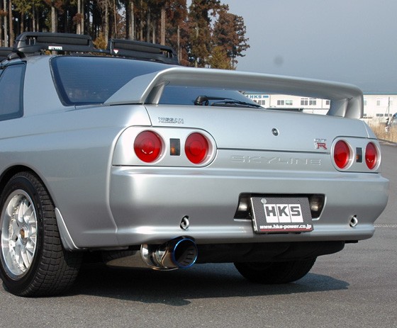HKS Super Turbo Muffler Nissan 32GTR